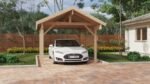 Carport en bois Hansa « Henley » | 4 x 5 m – Image 2