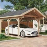 Carport en bois Hansa « Henley » | 4 x 5 m