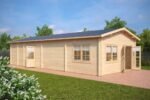 Chalet bois préfabriqué salle de classe « Hansa Classroom » | 5 x 12 m