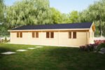 Chalet en bois habitable « Holiday G » | 14 x 7 m – Image 7