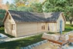 Chalet en bois habitable 2 chambres et mezzanine « Holiday Max 2 » | 12 x 8 m – Image 5