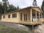 Chalet en bois habitable « Hansa Holiday A » | 13 x 6 m – Image 3