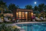 Sauna de jardin moderne « Aurland » | 4 x 2 m – Image 8