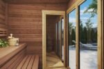 Sauna de jardin moderne « Aurland » | 4 x 2 m – Image 5