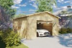 Garage en bois en kit « Hansa J » | 6 x 5 m