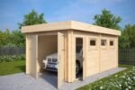 Garage en bois « Hansa Garage C » | 3 x 6 m