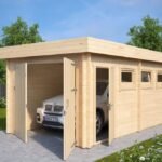 Garage en bois « Hansa Garage C » | 3 x 6 m