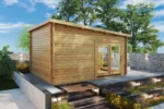 Abri de sport de jardin « Roland 2 » | 5 x 4 m – Image 4