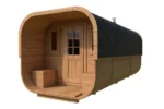 Grand sauna tonneau contemporain | 5 x 2 m – Image 2