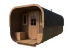 Grand sauna tonneau contemporain | 5 x 2 m – Image 9