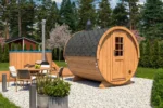Petit sauna tonneau | 3 x 2 m – Image 2