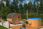 Petit sauna tonneau | 3 x 2 m – Image 3
