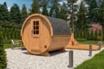 Petit sauna tonneau | 3 x 2 m – Image 4