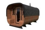 Sauna tonneau de luxe | 4 x 2 m