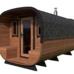 Sauna tonneau de luxe | 4 x 2 m