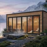 Grand sauna contemporain « Lyngen » | 5 x 2 m