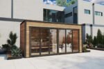Grand sauna contemporain « Lyngen » | 5 x 2 m – Image 8