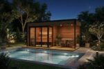 Sauna de jardin moderne « Nord » | 5 x 2 m – Image 5