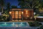 Sauna extérieur moderne « Geira » | 5 x 2 m – Image 4