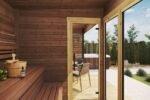 Sauna extérieur moderne « Geira » | 5 x 2 m – Image 7