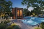 Petit sauna extérieur « Lyse » | 2 x 2 m