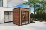 Petit sauna extérieur « Lyse » | 2 x 2 m – Image 4