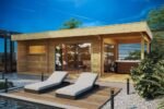 Grand sauna extérieur « Serenity » | 8 x 4 m