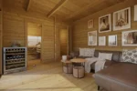 Grand sauna extérieur « Serenity » | 8 x 4 m – Image 3