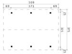 Carport en bois Hansa « Henley » | 4 x 5 m – Image 6