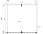 Garage en bois 2 voitures « Hansa F1 » | 6 x 6 m – Image 4