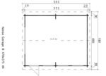 Abri pour voiture en bois « Hansa B » | 5 x 6 m – Image 3