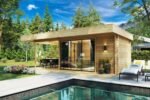 Abri de jardin avec auvent « Luna » | 7 x 5 m – Image 2