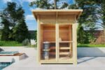 Petite sauna de jardin « Nova » | 2 x 2 m