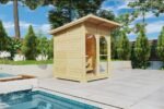 Petite sauna de jardin « Nova » | 2 x 2 m – Image 4