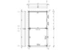 Véranda bois toit plat « Aurora » | 6 x 3 m – Image 6