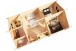 Chalet en bois habitable « Dune » | 12 x 6 m – Image 4